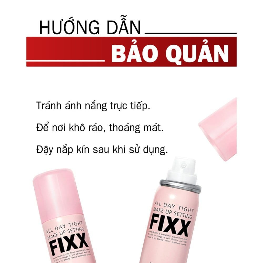 Xịt khóa nền makeup Toàn Diện So Natural Fixx