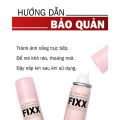 Xịt khóa nền makeup Toàn Diện So Natural Fixx