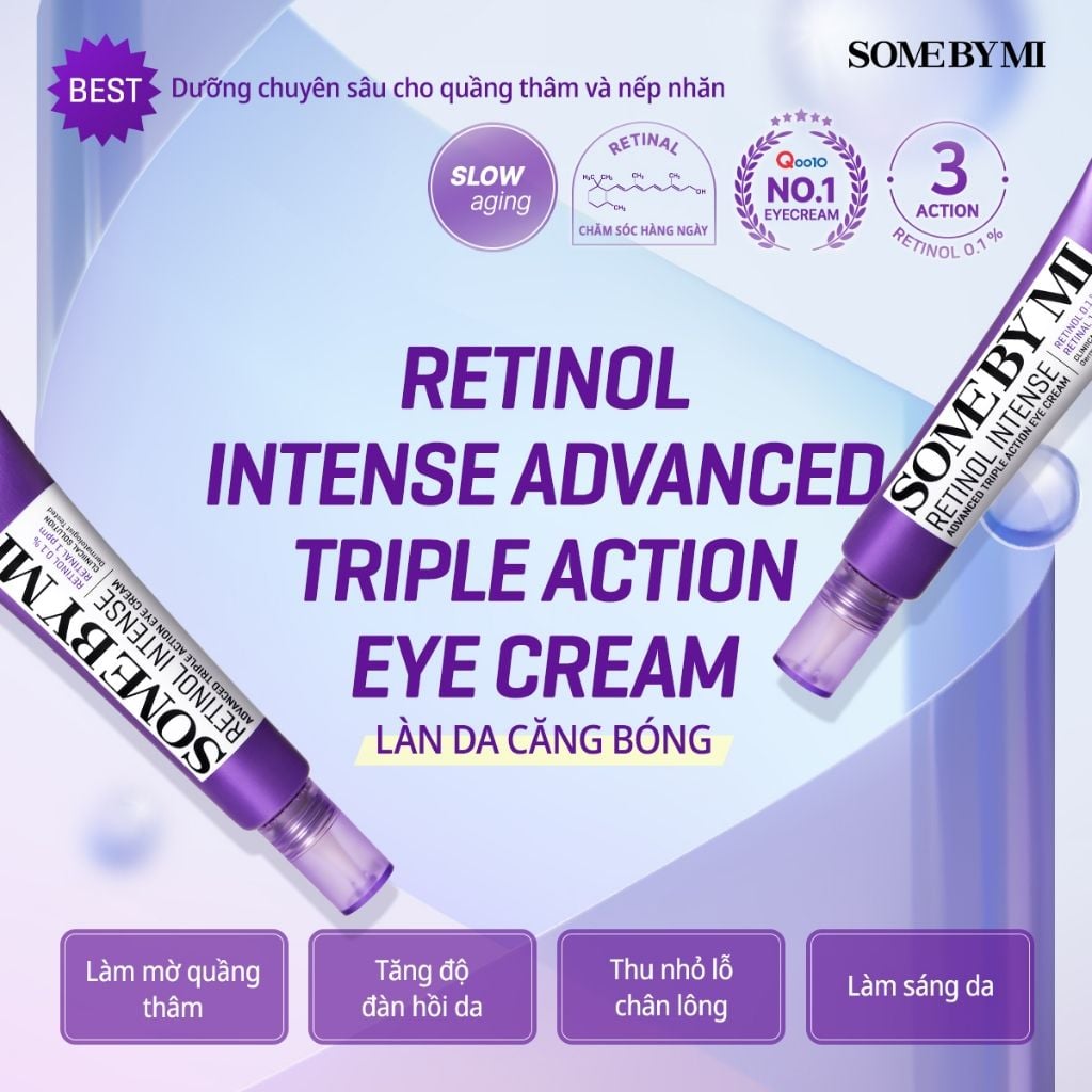 Kem dưỡng mắt Some By Mi Retinol Intense Advanced Triple Action Eye Cream 30ml