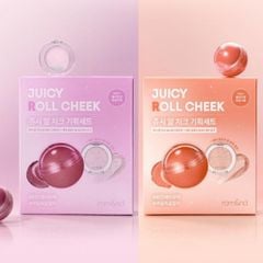 Má hồng kem quả trứng Romand Juicy Roll Cheek
