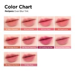 Son Kem Peripera Mịn Lì Over Blur Tint 3.5g