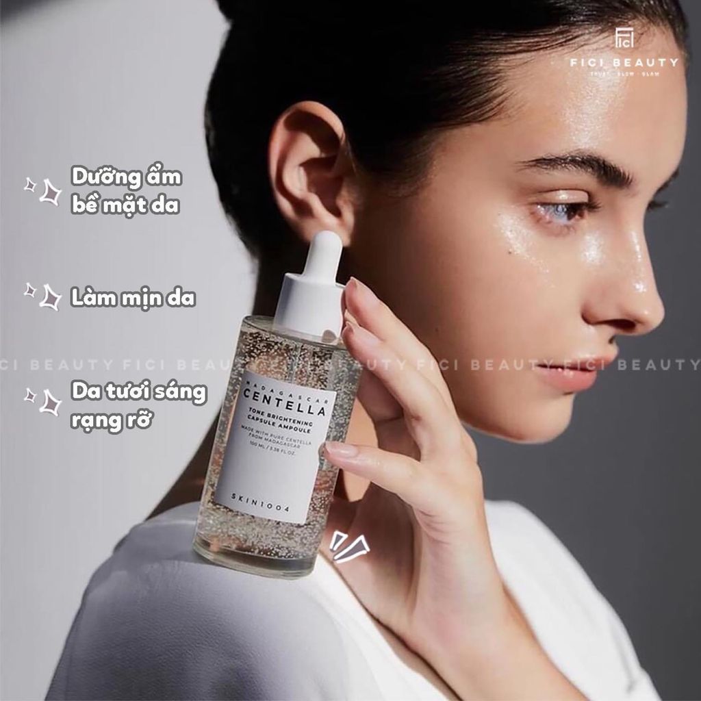 Tinh Chất Dưỡng Trắng Da Chuyên Sâu, An Toàn Cho Da Nhạy Cảm Skin1004 Tone Brightening Capsule Ampoule 100ml