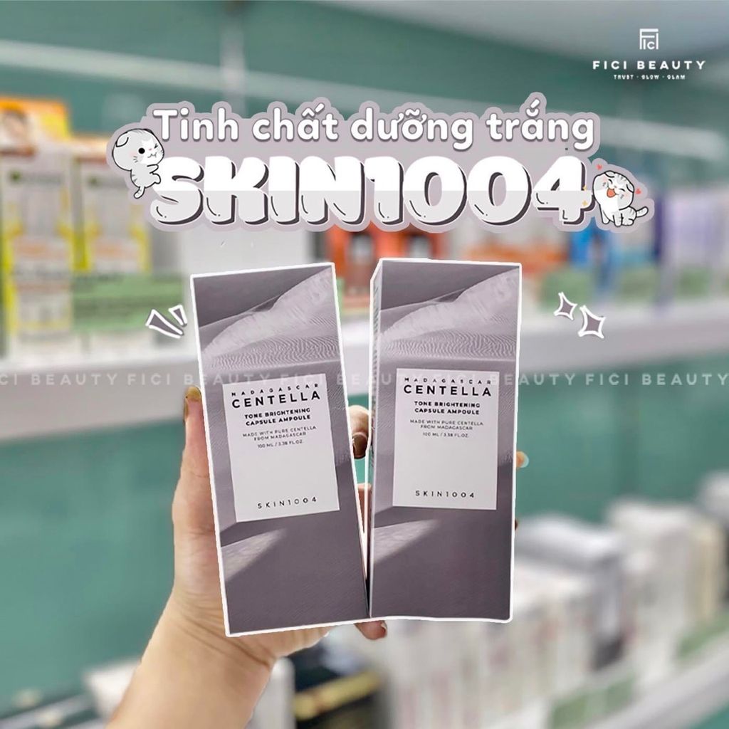 Tinh Chất Dưỡng Trắng Da Chuyên Sâu, An Toàn Cho Da Nhạy Cảm Skin1004 Tone Brightening Capsule Ampoule 100ml