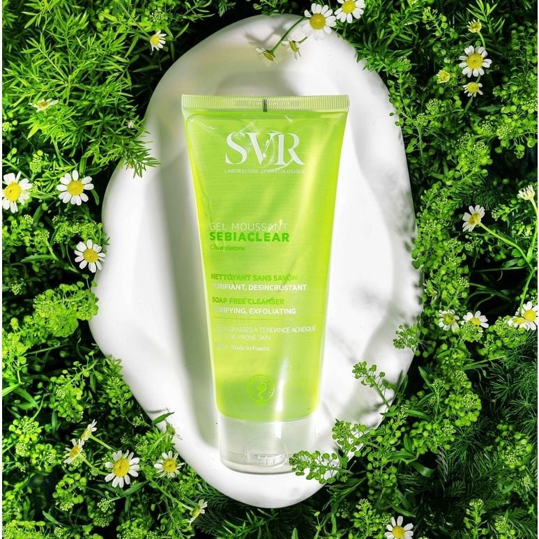 Sữa Rửa Mặt Dạng Gel Không Chứa Xà Phòng Dành Cho Da Dầu SVR Sebiaclear Gel Moussant