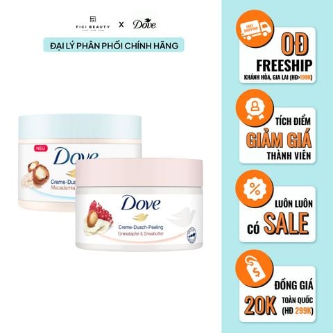 Tẩy Tế Bào Chết Body Dove - Bản Đức 225ml