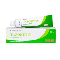 Gel Trị Mụn Ẩn, Mụn Trứng Cá Tazoretin Adapalene 0.1%