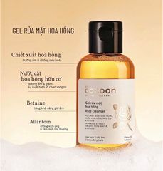 Sữa Rửa Mặt Dạng Gel Chiết Xuất Nước Hoa Hồng The Cocoon Rose Cleanser 140ml