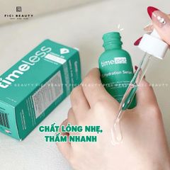 Tinh Chất Làm Dịu, Phục Hồi Da Timeless Vitamin B5 Hydration Serum 30ml