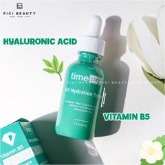 Tinh Chất Làm Dịu, Phục Hồi Da Timeless Vitamin B5 Hydration Serum 30ml