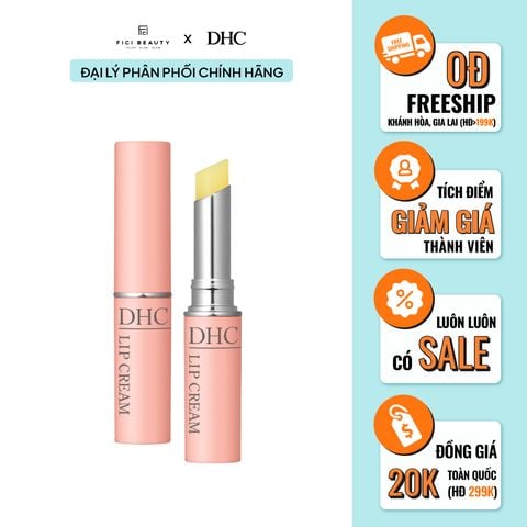Son Dưỡng Ẩm Cho Môi Mềm Mại, Mịn Màng DHC Lip Cream