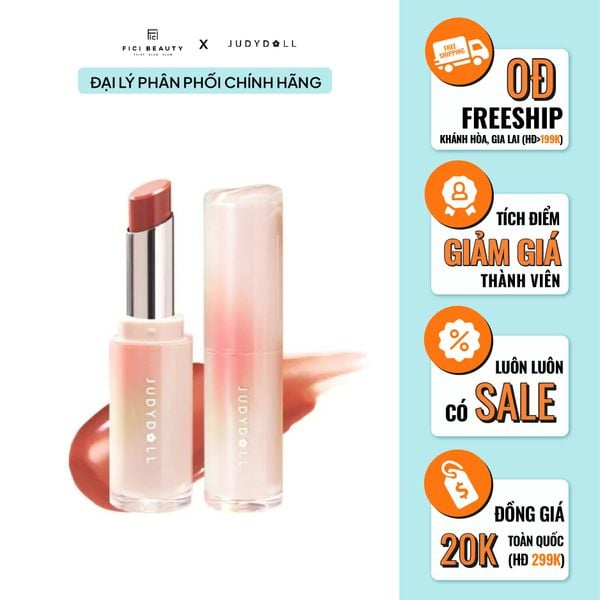 Son Dưỡng Có Màu Judydoll Watery Glow Lipstick 3g