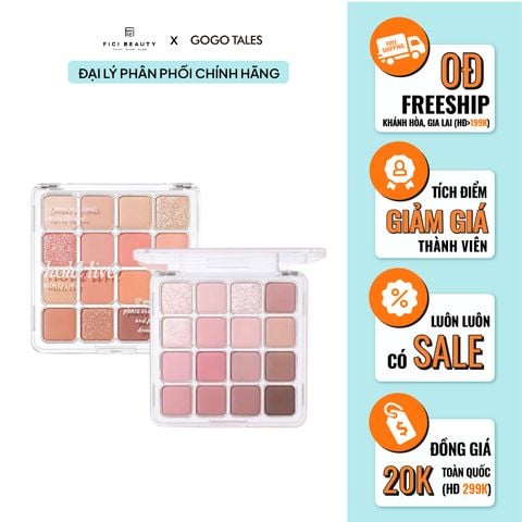 Bảng phấn mắt 16 ô màu Hold Live Sunset Magic Eyeshadow Tray Holdlive