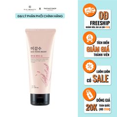 Sữa Rửa Mặt Làm Sáng Da The Face Shop Rice Water Bright Foaming Cleanser 150ml