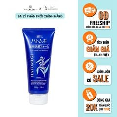 Sữa Rửa Mặt Ngừa Mụn, Sáng Da HATOMUGI Acne Care & Facial Washing 130g