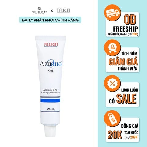 Gel Đặc Trị Mụn Medisun AZADUO Gel 15g
