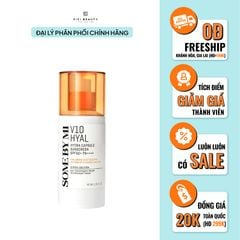 Kem Chống Nắng Nâng Tông, Hỗ Trợ Dưỡng Trắng Da Some By Mi V10 Hyal Antioxidant Suncreen SPF50+ PA++++ 40g
