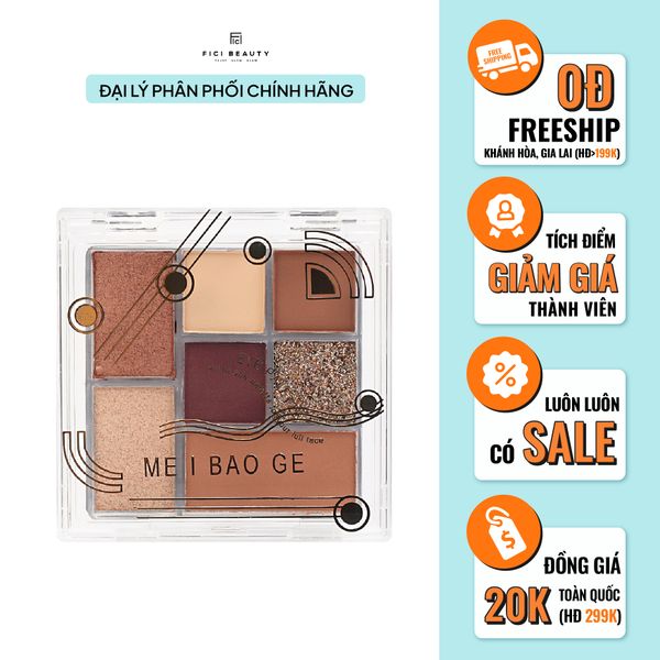 Bảng Phấn Mắt 7 Ô MEBAOGE