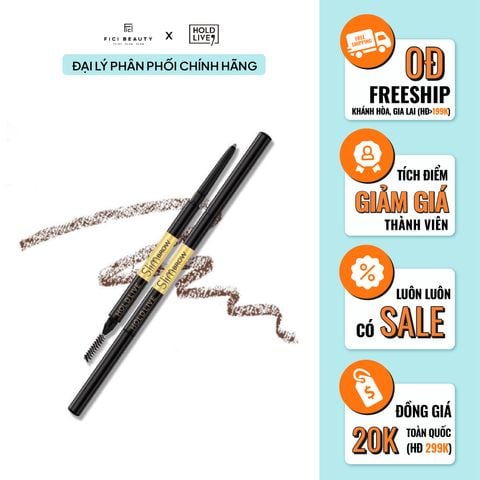 Chì Kẻ Chân Mày 2 Đầu Hold Live Natural Fine Eyebrow Pencil