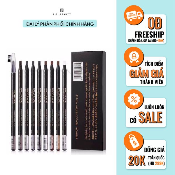 Chì mày phẩy sợi Haozhuang Make Up Milano Eyebrow Pencil Precision