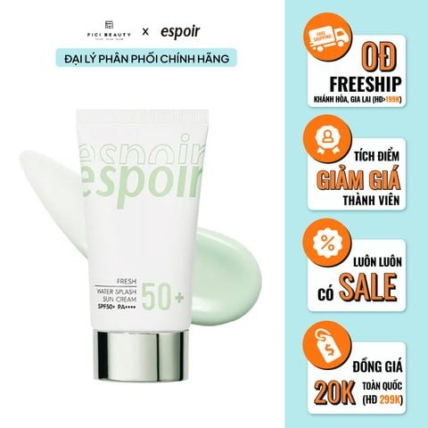 Kem Chống Nắng Cấp Ẩm Espoir Water Splash Sun Cream SPF50+ PA++++ 60ml