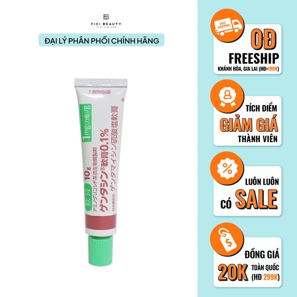 Kem GENTACIN Trị Sẹo Nhật 10g