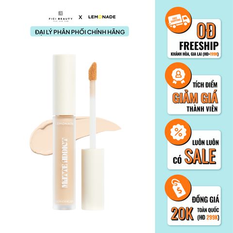Kem Che Khuyết Điểm Kiềm Dầu Lemonade Matte Addict Concealer
