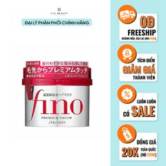 Kem Ủ Dưỡng Ẩm, Giúp Tóc Phục Hồi, Suôn Mượt Fino Premium Touch 230g