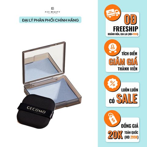 GECOMO Giấy Thấm Dầu Than Tre 100 Tờ Kèm Gương Mút