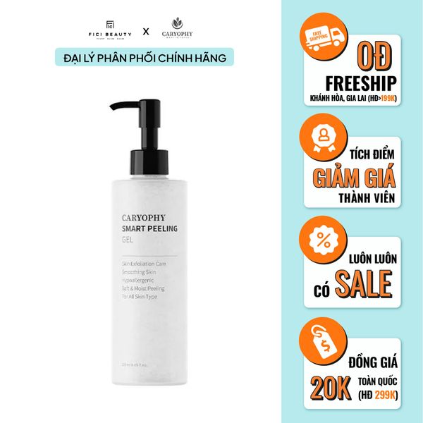 Tẩy Tế Bào Chết Thông Minh Ngăn Ngừa Mụn Caryophy Smart Peeling Gel 250ml