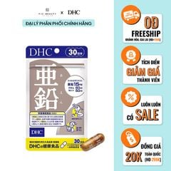 Viên Uống Hỗ Trợ Miễn Dịch, Tăng Cường Sức Đề Kháng, Cải Thiện Da Mụn, Bổ Sung Kẽm DHC Zinc