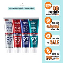 [4 MÀU] Kem Đánh Răng Giúp Trắng Răng, Giảm Ố, Loại Bỏ Mùi Hôi Median Dental IQ 93% Toothpaste 120g