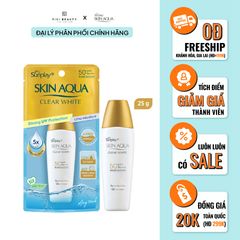 Sữa Chống Nắng Dưỡng Da Trắng Mịn Sunplay Skin Aqua Clear White SPF50+/PA++++