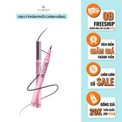 Bút Kẻ Mắt Nước Siêu Mảnh Chống Thấm Nước DAZZLE ME Hold On Waterproof Eyeliner 01 Black Màu Đen 2gr