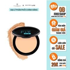 Phấn Nền Dạng Nén Che Phủ Hoàn Hảo, Kiềm Dầu Hiệu Quả MAYBELLINE Fit Me Matte Poreless Powder SPF28
