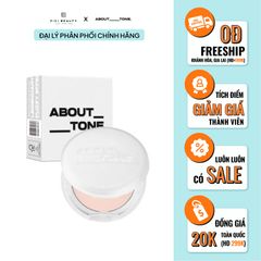 Phấn Phủ Dạng Nén Thuần Chay Kiềm Dầu, Nâng Tone Eglips About Tone Fuzzy Sebum