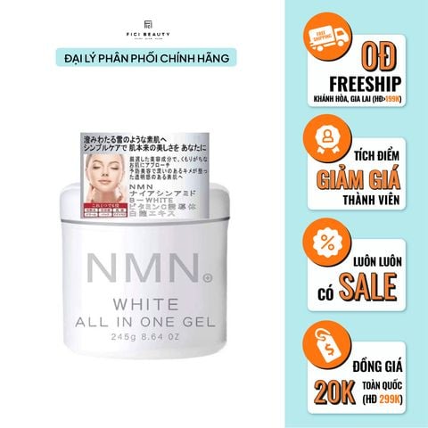 Gel Dưỡng Ẩm, Ngăn Ngừa Lão Hóa Da NMN White All In One Gel 245g