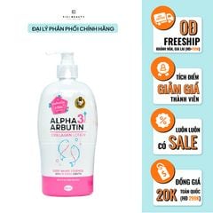 Sữa Dưỡng Thể Alpha Arbutin 3 Plus+ Collagen Lotion 500ml