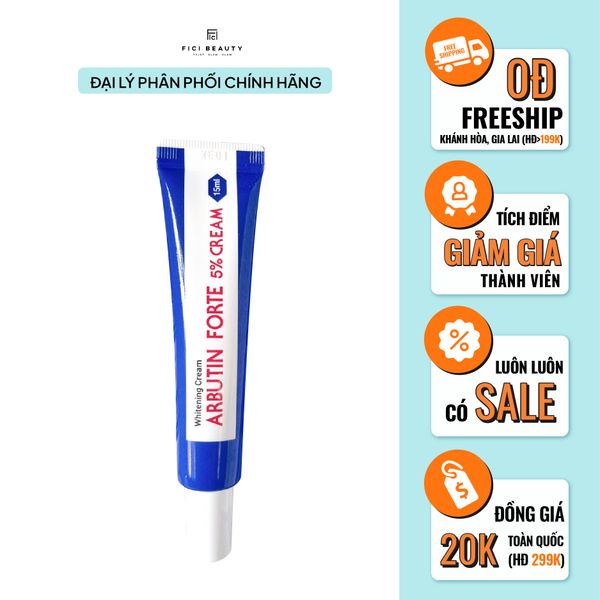 Kem dưỡng Trắng Da Alpha Arbutin 7% 15ml