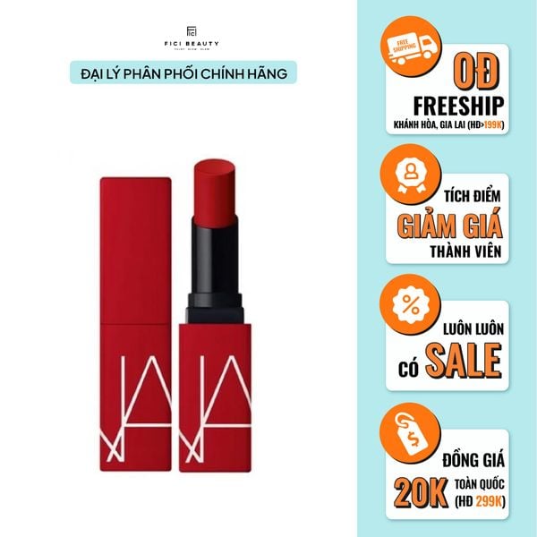 Son Nars Power Matte Lipstick Lì Mịn, Lâu Trôi #132 - Dragon Girl