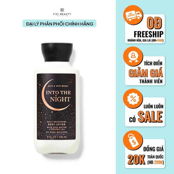Sữa Dưỡng Thể BATH & BODY WORKS Into The Night 24hr Moisture Body Lotion 236ml