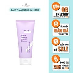 Sữa Rửa Mặt Tia'm Snail & Azulene Low PH Cleanser 200ml