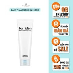 Sữa Rửa Mặt Torriden Tạo Bọt Dưỡng Ẩm Dal DIVE-IN Low Molecular Hyaluronic Acid Cleansing Foam 150ml