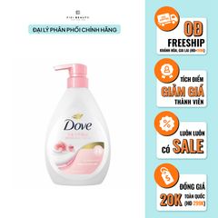 Sữa Tắm Dove Hương Đào & Đậu Ngọt 470g