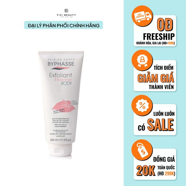 Tẩy tế bào chết toàn thân Byphasse Exfoliant Body 350ml