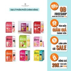 Trà KOMBUCHA Giảm Cân, Đẹp Dáng, Đẹp Da - Hộp 20 Gói (Tặng Bình)