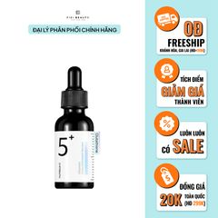 Tinh chất chống lão hoá, trắng sáng đều màu da Numbuzin No.5+ Vitamin Concentrated Serum 30ml