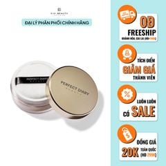 Phấn Phủ Dạng Bột Kiềm Dầu PERFECT DIARY Nắp Vàng 7g