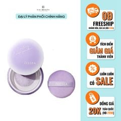 Phấn Phủ Dạng Bột Màu Tím Nâng Tone ZEESEA