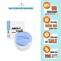 Phấn Phủ Kiềm Dầu Dạng Nén Mỏng Nhẹ Eglips ABOUT TONE VERSION (Màu Xanh)