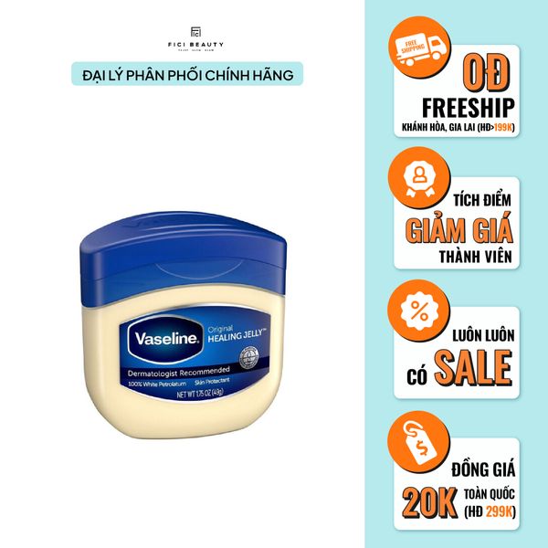 Sáp Dưỡng ẩm VASELINE MỸ Original Skin Protectant 49gr